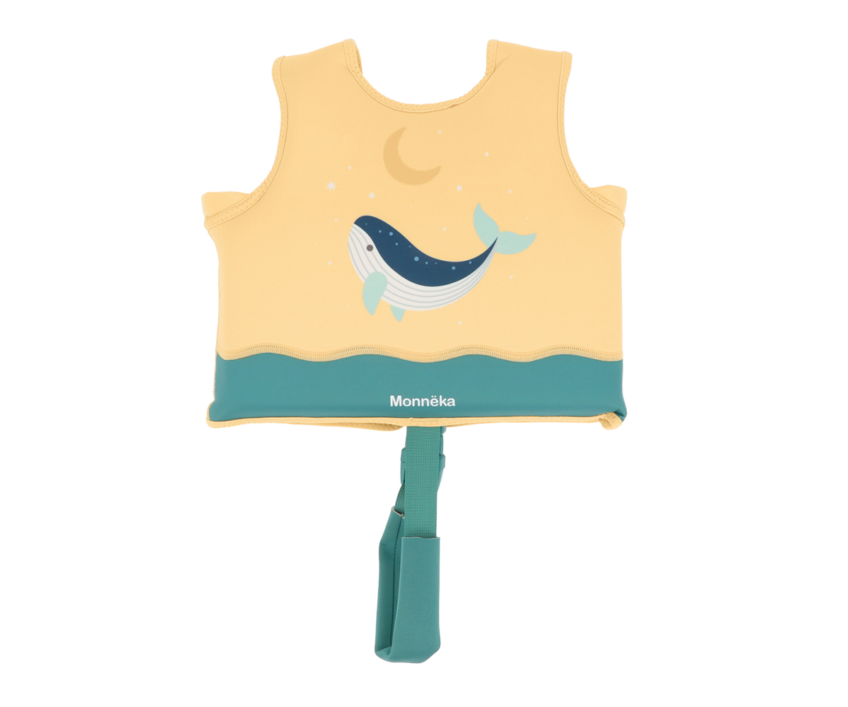 Chaleco Flotador Aprendizaje Whale Teal - Imagen 3