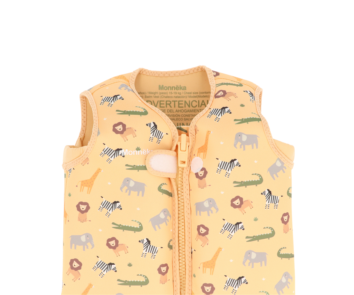Chaleco Flotador Aprendizaje Wild Animals - Imagen 4