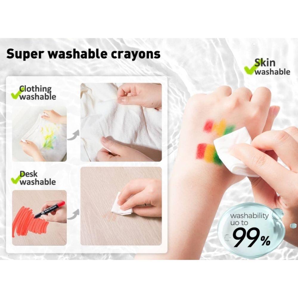 Crayón suave lavable (24 ud.) - Imagen 4