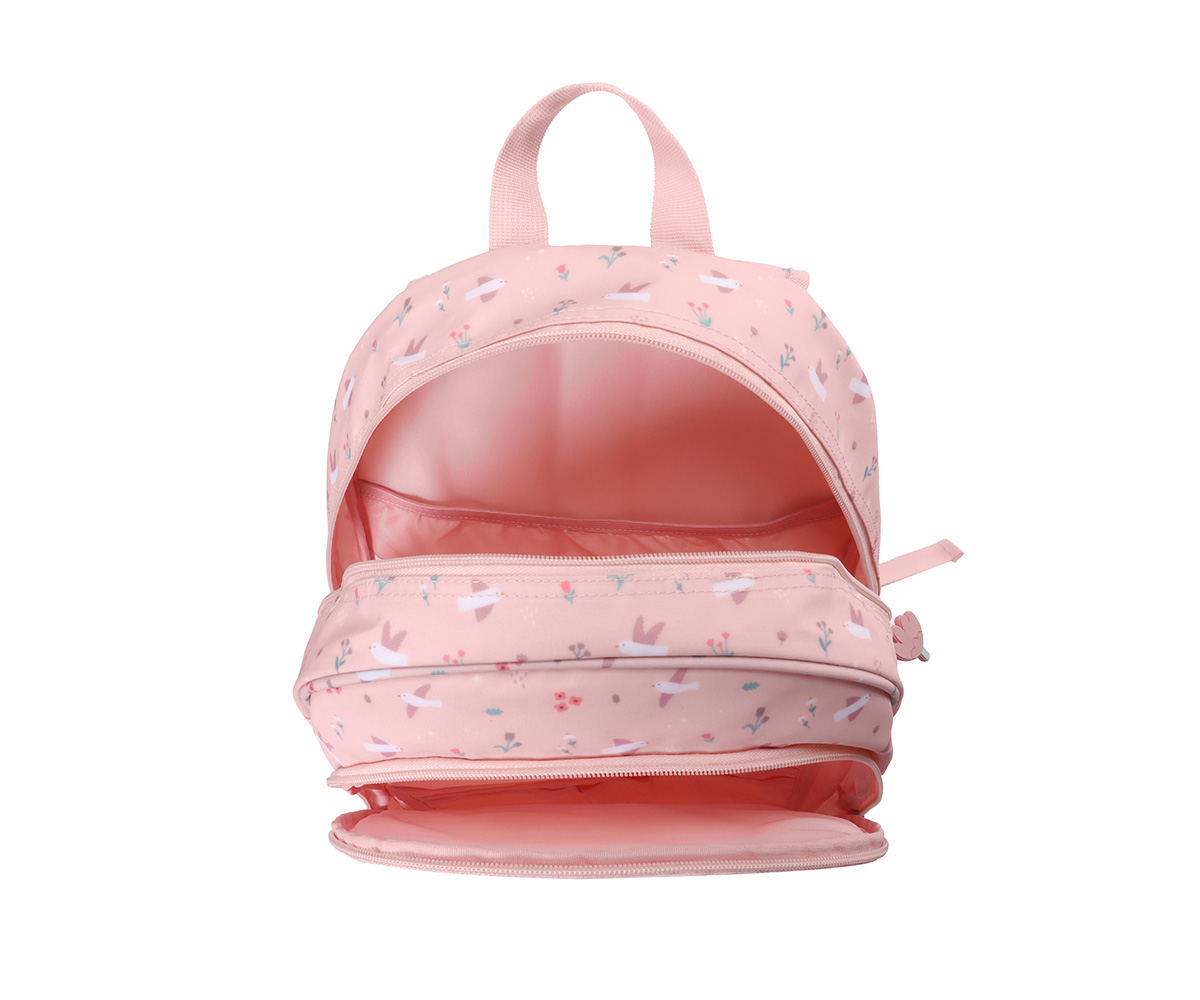Mochila Mediana Blossom Birds + Llavero Personalizable - Imagen 5