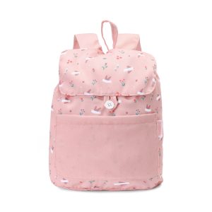 Mochila Tela Pequeña Blossom Birds Personalizable