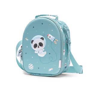 Bolsa Merienda Térmica Personalizable 3D Pandas in Space