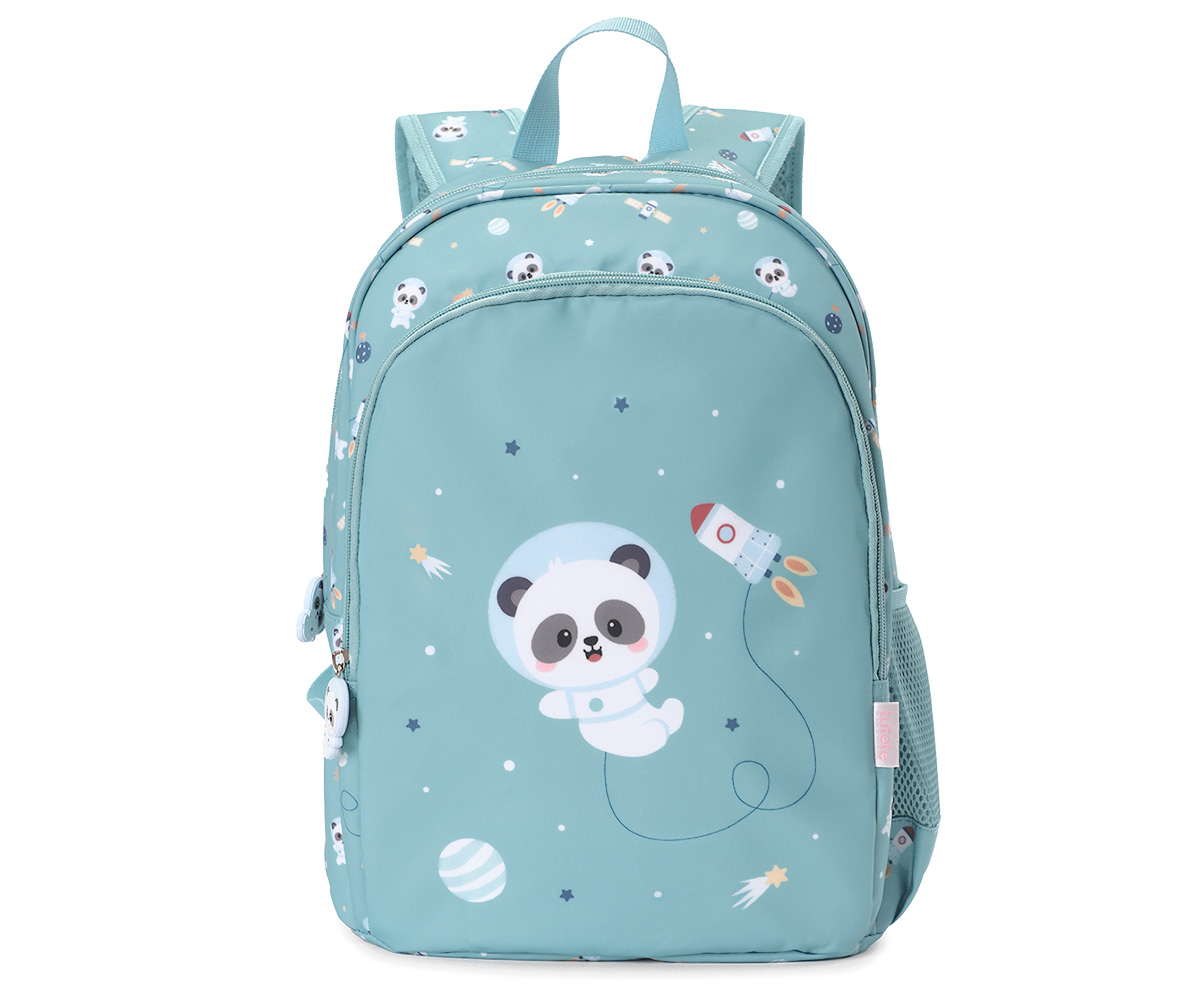 Mochila Mediana Pandas in Space + Llavero Personalizable