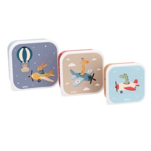 3 cajas de almuerzo Planes